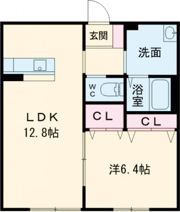 シャーメゾン陽だまりの丘 Aの間取り画像