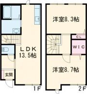 グランジュッテ Fの間取り画像