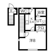 Premiere水沢(プルミエール)Ⅰの間取り画像