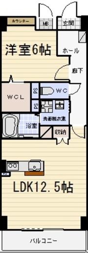 アヴニール・シエルの間取り画像