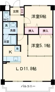 グレイス17の間取り画像