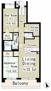 ファインクレスト若葉台の間取り画像