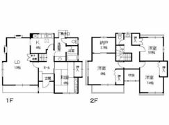 虹ヶ丘5丁目一戸建の間取り画像