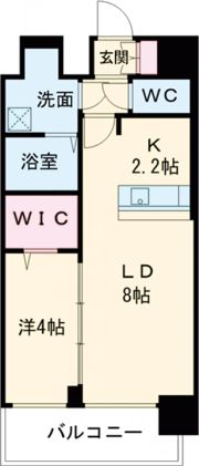 メイクスWアート丸の内の間取り画像