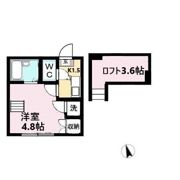 ビューコート小田原の間取り画像