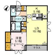 CLASSEUM連坊Ⅰの間取り画像