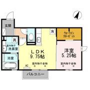 Dolce Vita（ﾄﾞﾙﾁｪ ﾋﾞｰﾀ）の間取り画像