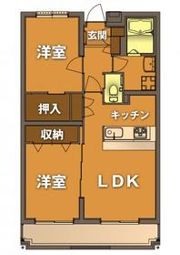ヴィブレ大原の間取り画像