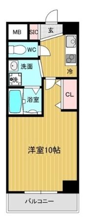 リアライズ神戸SOUTHの間取り画像