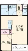メゾン アイリスの間取り画像