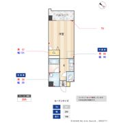 エムティースクエア吉塚駅前の間取り画像