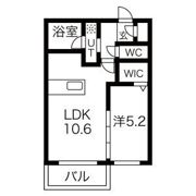 ALPHA新札幌の間取り画像