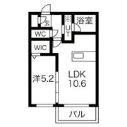 ALPHA新札幌の間取り画像