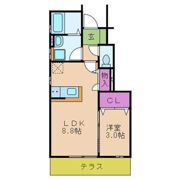 ルクレの間取り画像