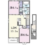 アイ シード Ⅱの間取り画像