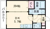 ジーメゾン奈良大森カルムの間取り画像