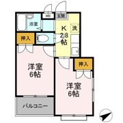 コーポラス石井の間取り画像