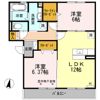 サザンクロス Aの間取り画像