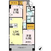 アイコート中東の間取り画像