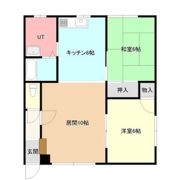 土本マンションBの間取り画像