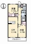 トリニティコート B棟の間取り画像