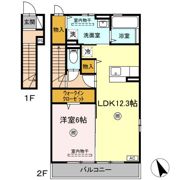 アイリス八乙女の間取り画像