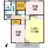 グランドゥール A棟の間取り画像
