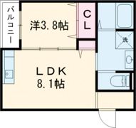 GRAND CRU CLASSE大津の間取り画像