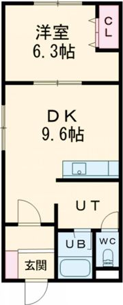 ポイント湯川の間取り画像