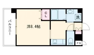 S-FORT熊本県立大学前の間取り画像