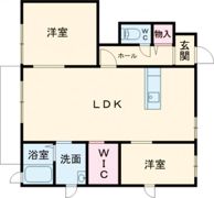ブランシェSの間取り画像