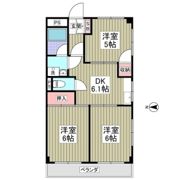ニューオカダパールマンションの間取り画像