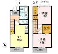 アルカディア ABCの間取り画像