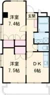 ノースヴィレッジの間取り画像