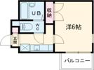 ジュネス城北新町Ⅱの間取り画像