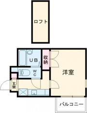 ジュネス城北新町Ⅱの間取り画像