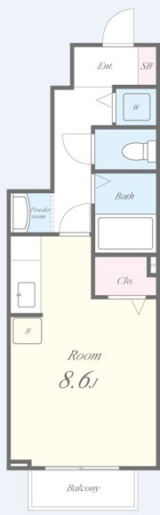 セピアコートIIAの間取り画像