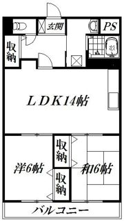プレジール・メゾンの間取り画像