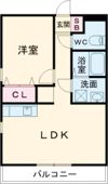 ディアコーポ大保の間取り画像