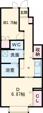 シャルム清原台の間取り画像