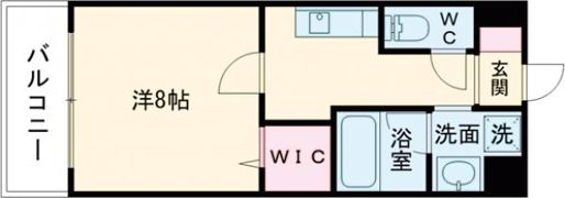 Prelude新町の間取り画像