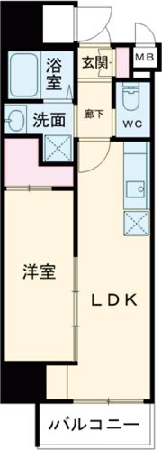 ファーストフィオーレ神戸ハーバーランドの間取り画像