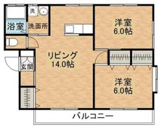 ブルースカイ宮丸の間取り画像
