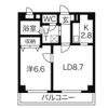 ラポーズKの間取り画像
