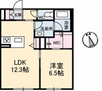 グランベレオの間取り画像