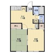 シャトレBの間取り画像
