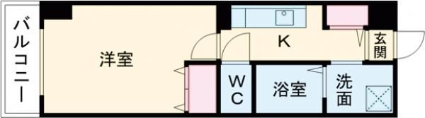 アレフガルド※FR1か月&初回保証料無料&火災保険料1年分負担キャンペーン中の間取り画像