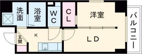 アレフガルド※FR1か月&初回保証料無料&火災保険料1年分負担キャンペーン中の間取り画像