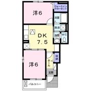 メルヘン イリ－デの間取り画像