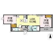 グラナーデ東尾久Ⅱの間取り画像